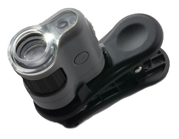 Carson MM-380 "MicroMini" Mikroskop mit Smartphone Clip Lupe